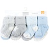image:imageHudson Baby Baby 8pack Cotton Rich Newborn and Terry SocksBlue Star