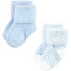 image:imageHudson Baby Baby 8pack Cotton Rich Newborn and Terry SocksBlue Star