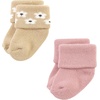 image:imageHudson Baby Baby 8pack Cotton Rich Newborn and Terry SocksBlush Flower