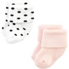 image:imageHudson Baby Baby 8pack Cotton Rich Newborn and Terry SocksBlush Flower
