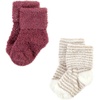 image:imageHudson Baby Baby 8pack Cotton Rich Newborn and Terry SocksBlush Pink Stripe