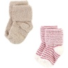 image:imageHudson Baby Baby 8pack Cotton Rich Newborn and Terry SocksBlush Pink Stripe