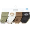 image:imageHudson Baby Baby 8pack Cotton Rich Newborn and Terry SocksBrave Lion