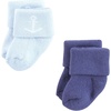 image:imageHudson Baby Baby 8pack Cotton Rich Newborn and Terry SocksGray Whale