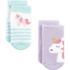 image:imageHudson Baby Baby 8pack Cotton Rich Newborn and Terry SocksMulticolor Unicorn