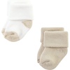 image:imageHudson Baby Baby 8pack Cotton Rich Newborn and Terry SocksNeutral Brown