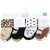 image:imageHudson Baby Baby 8pack Cotton Rich Newborn and Terry SocksNeutral Leopard