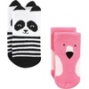 image:imageHudson Baby Baby 8pack Cotton Rich Newborn and Terry SocksPink Animals