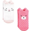 image:imageHudson Baby Baby 8pack Cotton Rich Newborn and Terry SocksPink Animals