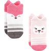 image:imageHudson Baby Baby 8pack Cotton Rich Newborn and Terry SocksPink Animals