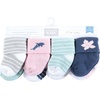 image:imageHudson Baby Baby 8pack Cotton Rich Newborn and Terry SocksPink Dolphin