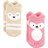image:imageHudson Baby Baby 8pack Cotton Rich Newborn and Terry SocksPink Girl Woodland