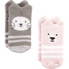 image:imageHudson Baby Baby 8pack Cotton Rich Newborn and Terry SocksPink Girl Woodland