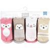 image:imageHudson Baby Baby 8pack Cotton Rich Newborn and Terry SocksPink Girl Woodland