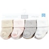 image:imageHudson Baby Baby 8pack Cotton Rich Newborn and Terry SocksPink Gray Stripe