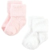 image:imageHudson Baby Baby 8pack Cotton Rich Newborn and Terry SocksPink Heart