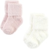 image:imageHudson Baby Baby 8pack Cotton Rich Newborn and Terry SocksPink Neutral Stripe