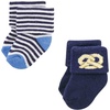 image:imageHudson Baby Baby 8pack Cotton Rich Newborn and Terry SocksSnacks