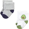 image:imageHudson Baby Baby 8pack Cotton Rich Newborn and Terry SocksSnacks
