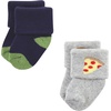 image:imageHudson Baby Baby 8pack Cotton Rich Newborn and Terry SocksSnacks