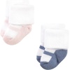 image:imageHudson Baby Baby 8pack Cotton Rich Newborn and Terry SocksSoft Earth Tone Shoes