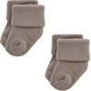 image:imageHudson Baby Baby 8pack Cotton Rich Newborn and Terry SocksSolid Beige Brown