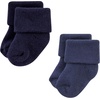 image:imageHudson Baby Baby 8pack Cotton Rich Newborn and Terry SocksSolid Blue Gray 8 Pack Terry