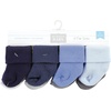 image:imageHudson Baby Baby 8pack Cotton Rich Newborn and Terry SocksSolid Blue Gray 8 Pack Terry