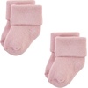 image:imageHudson Baby Baby 8pack Cotton Rich Newborn and Terry SocksSolid Blush Pink