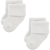 image:imageHudson Baby Baby 8pack Cotton Rich Newborn and Terry SocksSolid Gray White