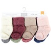 image:imageHudson Baby Baby 8pack Cotton Rich Newborn and Terry SocksSolid Wild Rose Pink