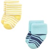 image:imageHudson Baby Baby 8pack Cotton Rich Newborn and Terry SocksSurf Dude