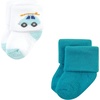 image:imageHudson Baby Baby 8pack Cotton Rich Newborn and Terry SocksSurf Dude