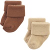 image:imageHudson Baby Baby 8pack Cotton Rich Newborn and Terry SocksTeddy Bear