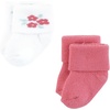image:imageHudson Baby Baby 8pack Cotton Rich Newborn and Terry SocksTiny Flowers