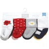image:imageHudson Baby Baby 8pack Cotton Rich Newborn and Terry SocksWildflower