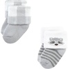 image:imageHudson Baby Baby 8pack Cotton Rich Newborn and Terry SocksWoodland