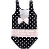 image:imageHudson Baby Unisex Baby and Toddler Swimsuit MermaidBlack Dot Pink Toddler