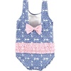 image:imageHudson Baby Unisex Baby and Toddler Swimsuit MermaidBlue Medallion Flower Toddler