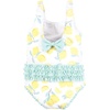 image:imageHudson Baby Unisex Baby and Toddler Swimsuit MermaidMint Lemons Toddler