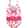 image:imageHudson Baby Unisex Baby and Toddler Swimsuit MermaidPink Roses Toddler