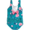 image:imageHudson Baby Unisex Baby and Toddler Swimsuit MermaidTeal Floral Toddler