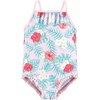 image:imageHudson Baby Unisex Baby and Toddler Swimsuit MermaidTropical Floral Toddler