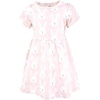 image:imageHudson Baby Girls Cotton Dresses Easter Bunny PinkEaster Bunny Pink