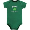 image:imageHudson Baby Infant Boy Cotton Bodysuits Mommys Lucky Charm 36 Months