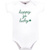 image:imageHudson Baby Infant Boy Cotton Bodysuits Mommys Lucky Charm 36 Months