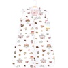 image:imageHudson Baby Infant Girls Long Sleeve Plush Faux Fur Sleeping Bag Wearable BlanketSweet Bakery