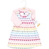 image:imageHudson Baby Infant and Toddler Girls Cotton Dress and Cardigan SetCascading Hearts
