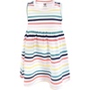 image:imageHudson Baby Infant and Toddler Girls Cotton Dress and Cardigan SetSunset Stripe