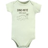 image:imageHudson Baby Unisex Baby Cotton Bodysuits Dinosaur Adventures 5Pack 36 Months
